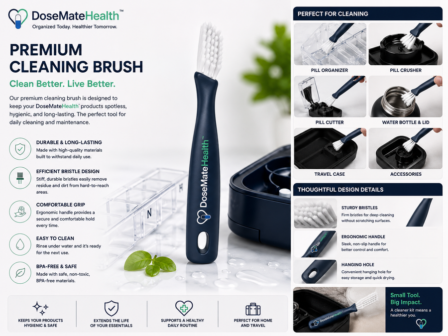 DoseMateHealth™ Cleaning Brush