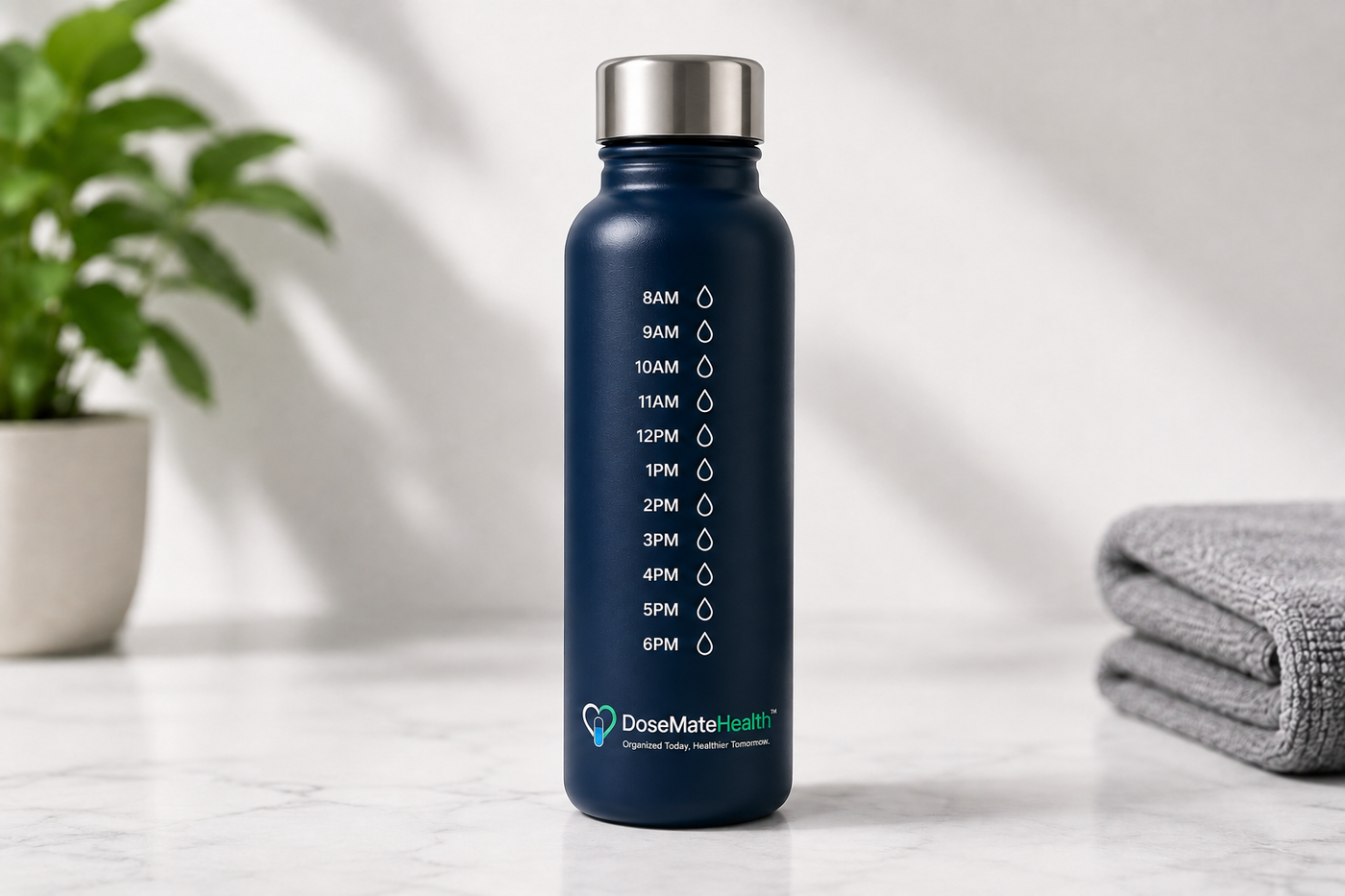Bouteille d'eau isotherme DoseMateHealth™