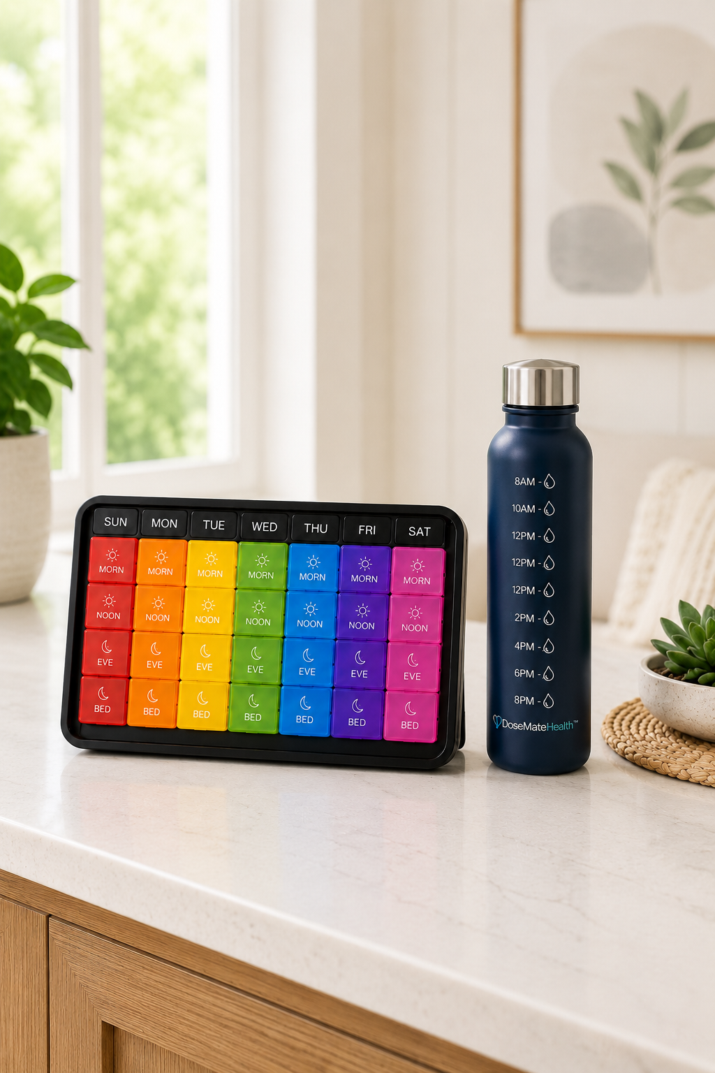 DoseMateHealth Smart Pill Organizer